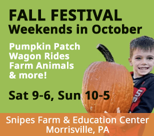 Bring your whole family to the Fall Festival Weekends to enjoy an authentic farm experience at the Snipes Farm & Education Center in Morrisville. From horse-drawn wagon rides to the Land of the Scarecrows and our gentle farm animals, a good time is promised for everyone - from your youngest to Granny and Grandpa. The special kickoff event on Sept. 30th will feature ten food trucks (count 'em!), dozens of vendors, crafts galore, facepainting, and moon bounces - not to mention the traditional Fall Festival fun at Snipes farm.